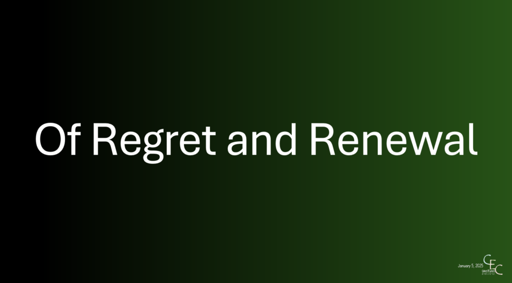 Of Regret and Renewal Image