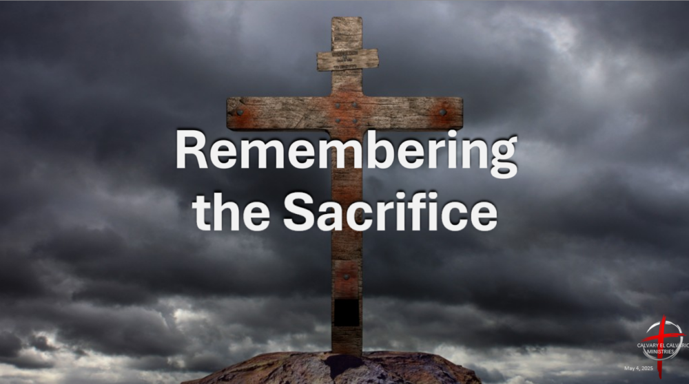 Remembering the Sacrifice