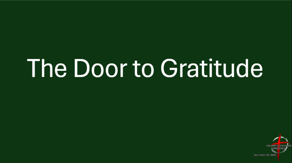The Door to Gratitude Image