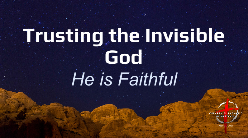 ... He is Faithful