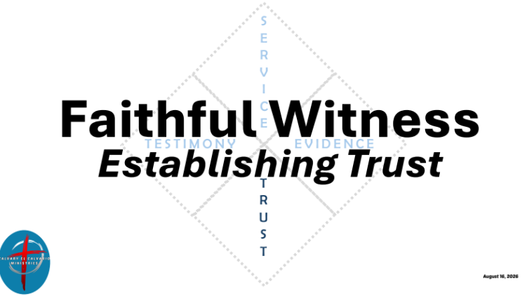 ... Establishing Trust 